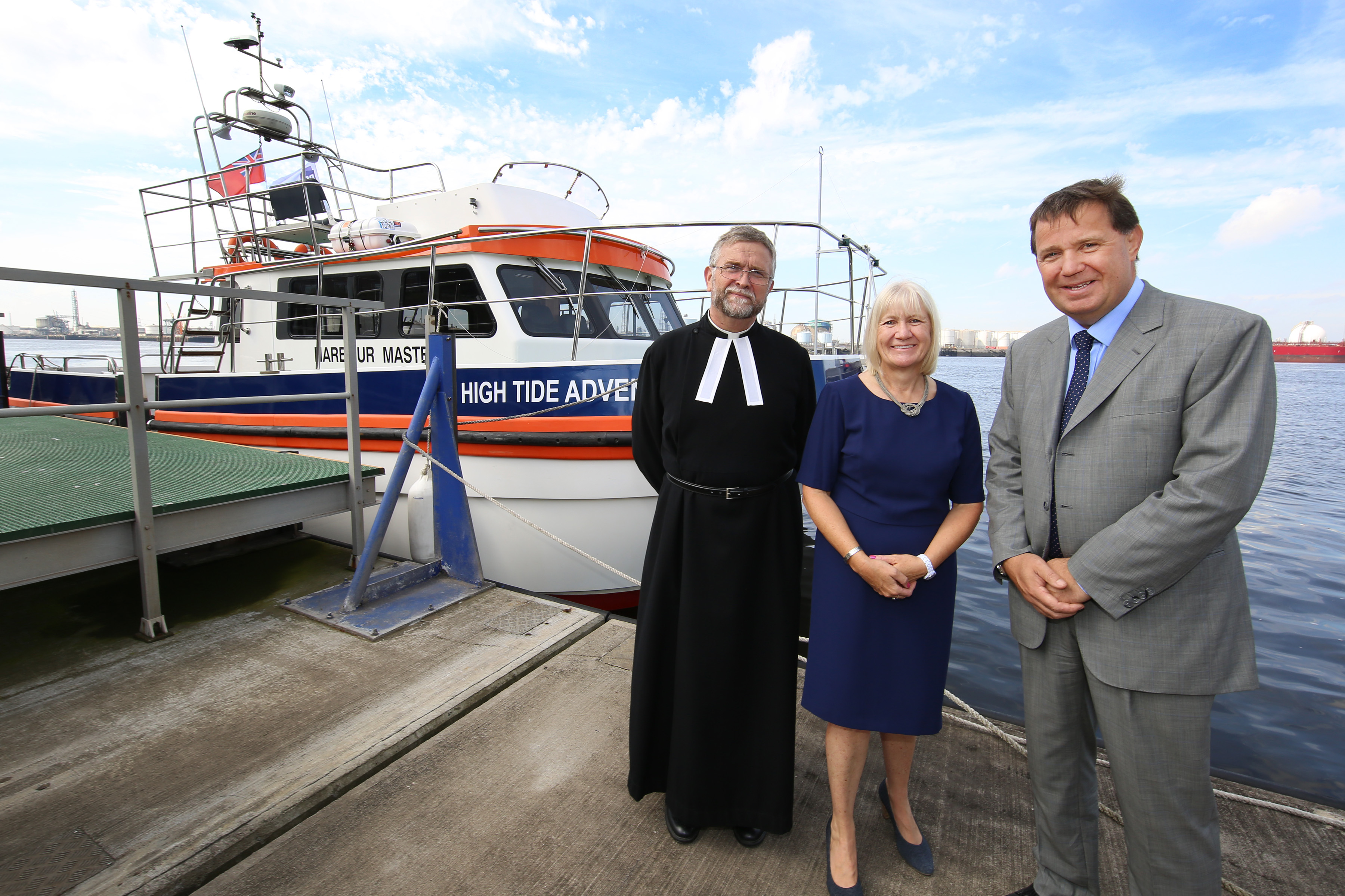 Taken: 23rd August 2016 Redcar & Clkeveland Council Sue Jeffrey naming ceremony for one of our new vesselswith PD Ports. Photographer/Byline Dave Charnley Photography  www.davecharnleyphotography.com