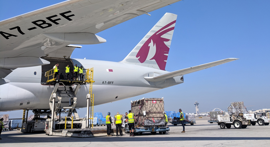 Qatar Airways Cargo eric rhino
